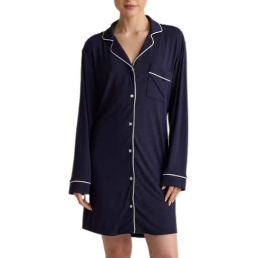 quince, Quince Bamboo Jersey Sleep Shirt