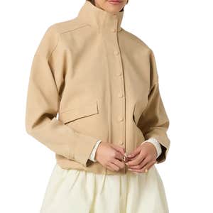 nordstrom, ASTR the Label Funnel Neck Bomber Jacket
