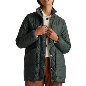 quince, Quince Featherless Quilted Long Puffer Jacket