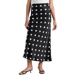 quince, Quince 100% Washable Silk Maxi Skirt