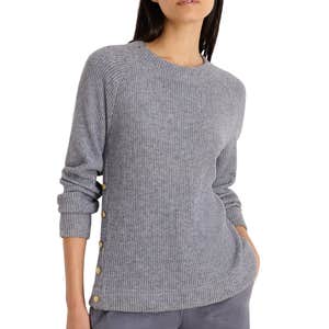nordstrom, NIC+ZOE Side Button Waffle Sweater