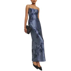 Reformation Frankie Silk Dress