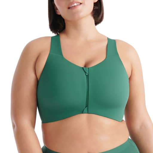 knix, Knix Catalyst Front Zip Sports Bra