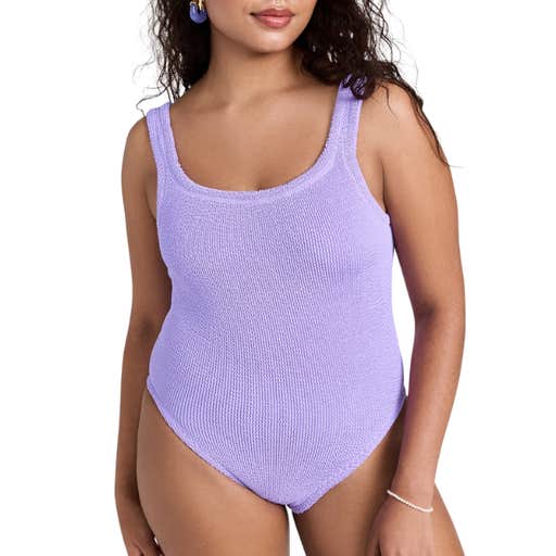 shopbop, Hunza G Square Neck One Piece