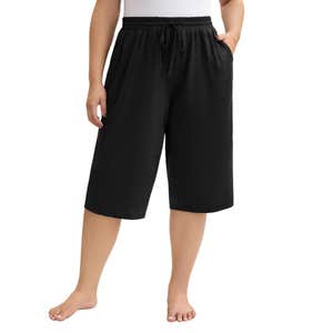 Bloomchic Mixed Color Knit Drawstring Loungewear Bottoms