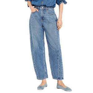 Old Navy High-Waisted Barrel Ankle Jeans