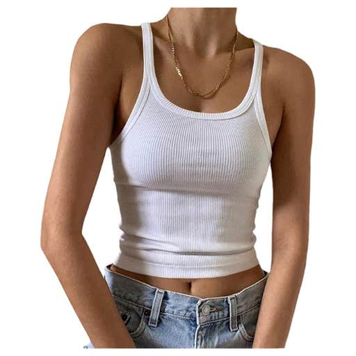 amazon, Artfish Ribbed Tank Top