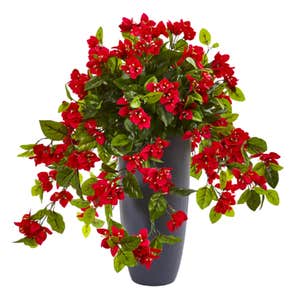 Nearly Natural Indoor/Outdoor UV Resistant Artificial Plant in Planter