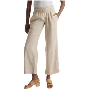 Quince 100% European Linen Wide Leg Pants