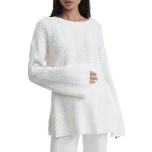 Légoe Heritage Maternity Textured Knit Jumper