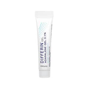 Differin, Adapalene Gel 0.1 % Acne Treatment, Fragrance Free, 0.5 oz