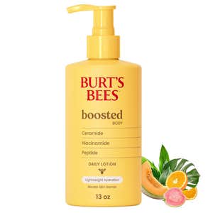 amazon, Burt's Bees Boosted Body Lotion