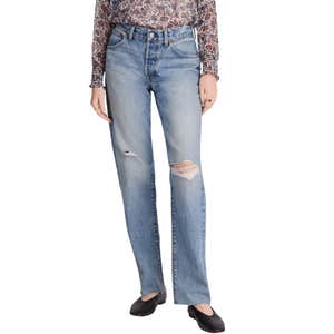 Madewell The Dean Easy Straight Jean
