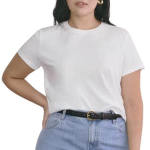 Everlane The Box-Cut Tee In Essential Cotton