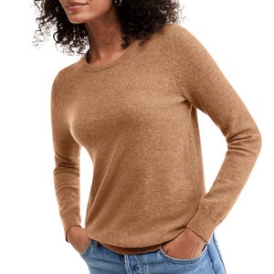 Charter Club Long-Sleeve 100% Cashmere Crewneck Sweater
