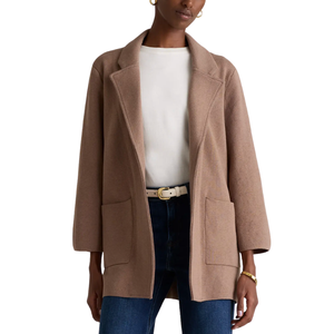 Quince 100% Organic Cotton Knit Blazer