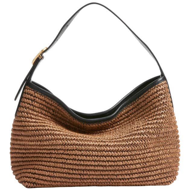 nordstrom, Vince Small Vivian Raffia Hobo Bag