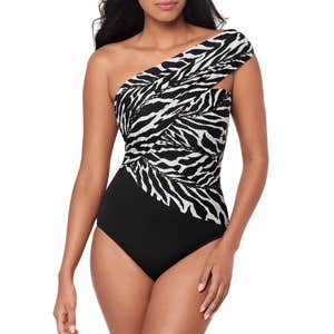 victorias secret, Victoria's Secret Magicsuit Tracks Goddess One-Piece Swimsuit