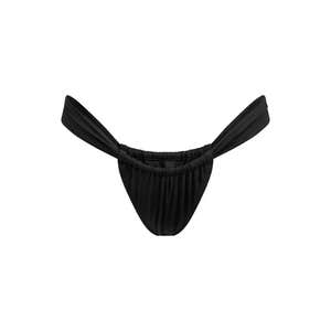 RUCHED THONG BIKINI BOTTOM