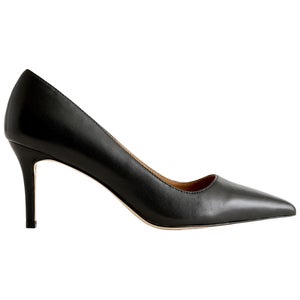 Quince Italian Leather 75mm Pointy Toe Pump