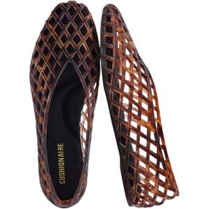 amazon, CUSHIONAIRE Siesta Modern Lattice Ballet Flats