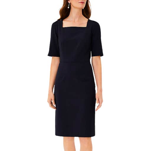 anntaylor, Ann Taylor The Square Neck Sheath Dress