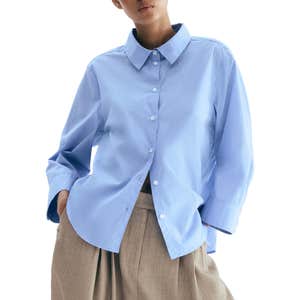 H&M Cotton Poplin Shirt