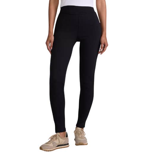 lands end, Lands End High Rise Serious Sweats Fleece Lined Pocket Leggings