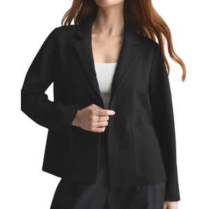 quince, Quince Ultra-Stretch Ponte Open Blazer