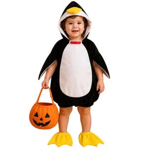 etsy, TinyTreasureArtt Kids Penguin Costume