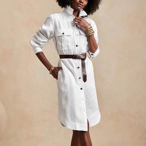 banana republic, Banana Republic Heritage Linen Dress
