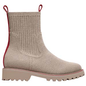 VIVAIA Round-Toe Lug Sole Ankle Boots (Flora)