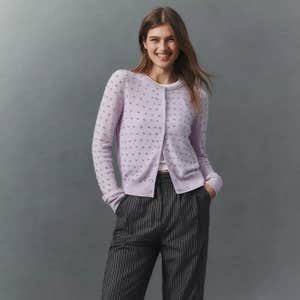Anthropologie The Juliet Cashmere Cardigan Sweater