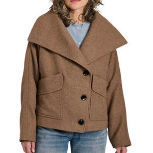 nordstrom, Bernardo Funnel Neck Coat