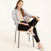 Petite Black Work Pants