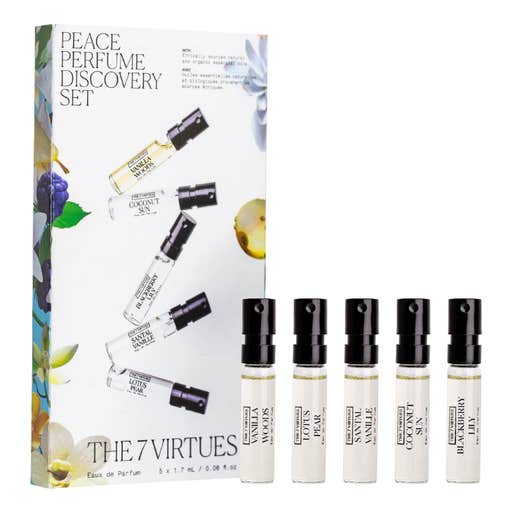sephora, The 7 Virtues Peace Perfume Discovery Set
