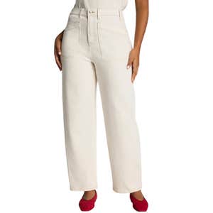 spanx, SPANXshape Authentic 360 Utility Barrel Leg Jeans