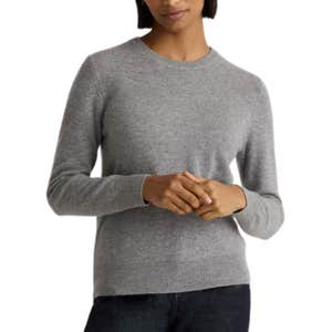 Quince Mongolian Cashmere Crewneck Sweater