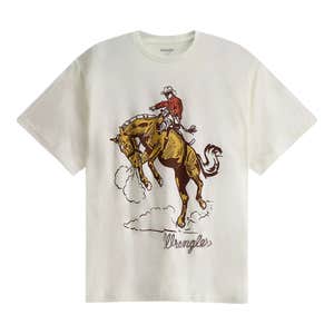 Wrangler Golden Bronc Girlfriend Dual Graphic Tee