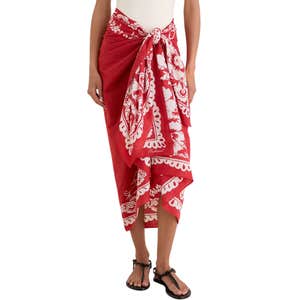 tuckernuck, Tuckernuck Accessories Poolside Punch Cotton Pareo