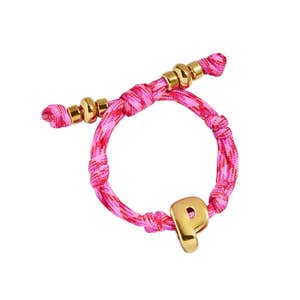 Knotty Initial Custom Bracelet