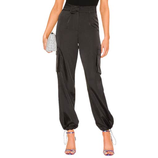 Revolve; superdown Seleste Drawstring Jogger Pant against a white background