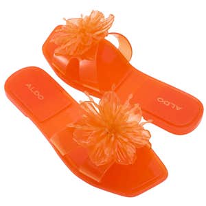 aldo, ALDO Darlia Jelly Sandal in Orange