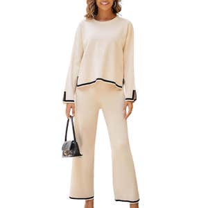 Amazon; Tanming Womens 2 Piece Sweater Lounge Set