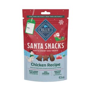 Blue Buffalo Christmas Santa Snacks