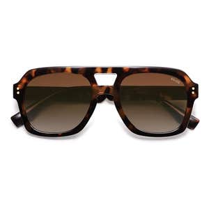 SOJOS Retro Thick Polarized Aviator Sunglasses