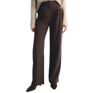 abercrombie, Abercrombie & Fitch Sloane Tailored Wide Leg Pant