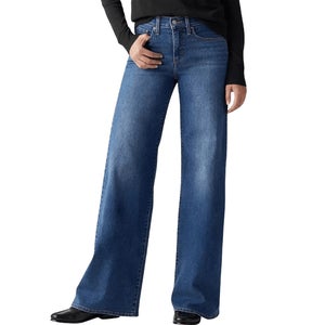 Levi's Mid Rise 318 Shaping Wide Leg Jeans