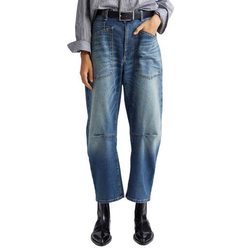 nordstrom, Nili Lotan Shon Jean in Classic Wash