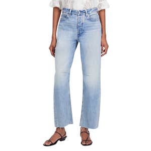 Madewell The Darted Barrel-Leg Jean